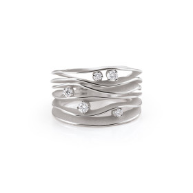 Weißgold, Ringe, Cammilli Dune Ring GAN0914W
