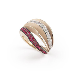 Roségold, Ringe, Cammilli Velaa Color Ring GAN3298V06N