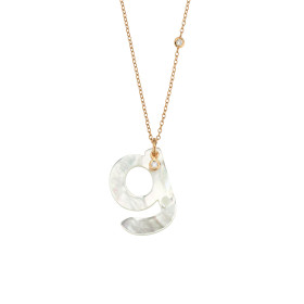 Roségold, Halsschmuck, Gellner Love Letters Collier, Ref: 2-81713-07