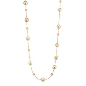 Roségold, Halsschmuck, Gellner Salt´n Pepper Collier, Ref: 5-24958-07