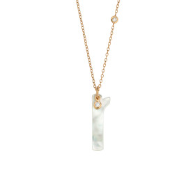 Roségold, Halsschmuck, Gellner Love Letters Collier, Ref: 2-81713-18
