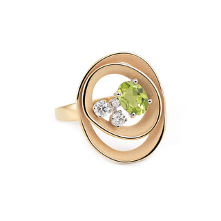 Roségold, Ringe, Cammilli Dune Solar Color Ring, Ref: GAN3391JT11