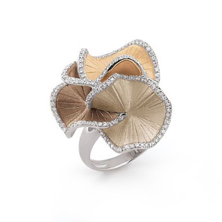Roségold &amp;amp; Weißgold, Ringe, Cammilli Sultana Ring, Ref: GAN2979T