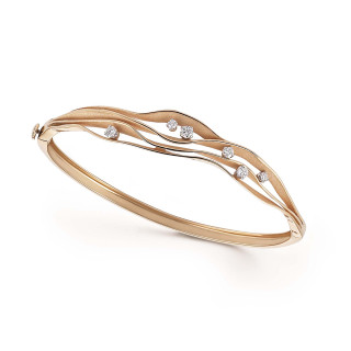 Roségold, Armschmuck, Cammilli Dune Armreif, Ref: GBR2536J