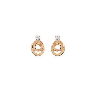 Roségold, Ohrringe, Cammilli Dune Assolo Ohrringe, Ref: GOR3668J