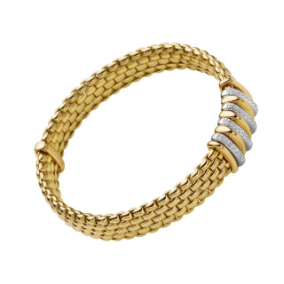 Gelbgold, Armschmuck, FOPE Panorama Flex'it Armband, Ref: 58804BX_BB_G_GBX_0XS