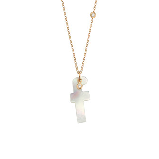 Roségold, Halsschmuck, Gellner Love Letters Collier, Ref: 2-81713-06