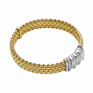 Gelbgold, Armschmuck, FOPE Panorama Flex'it Armband, Ref: 58804BX_BB_G_BBX_0XS