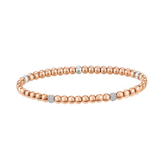 Rotgold, Armschmuck, Frank Trautz Armreif Magic Stretch, Ref: 7-09381-76-0068