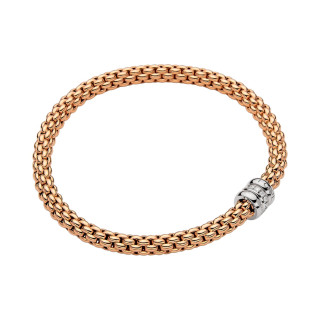 Roségold, Armschmuck, FOPE Solo Flex'it Armband, Ref: 62106BX_BB_R_BBB_0XS