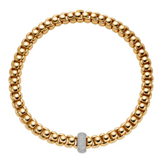Gelbgold, Halsschmuck, FOPE Luna Halskette, Ref: 52107CX_PB_G_XBX_040