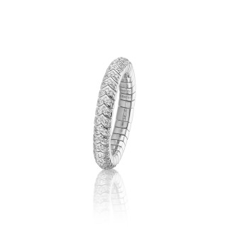 Weißgold, Ringe, Frank Trautz Damenring Magic Stretch, Ref: 1-09424-72-0068