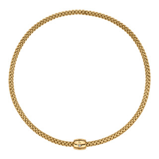 Gelbgold, Halsschmuck, FOPE Solo Flex'it Halskette, Ref: 62606CX_BB_G_XXX_034