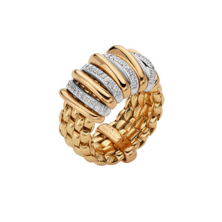 Gelbgold, Ringe, FOPE Panorama Flex'it Ring, Ref: 58804AX_BB_G_GBX_0XS