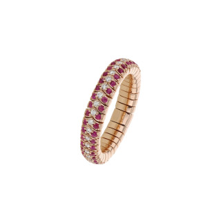 Rotgold, Ringe, Frank Trautz Damenring Magic Stretch, Ref: 1-09136-73-0790
