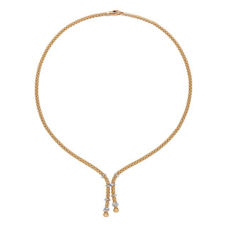 Gelbgold, Halsschmuck, FOPE Prima Flex'it Collier, Ref: 74608CX_BB_G_XBX_043