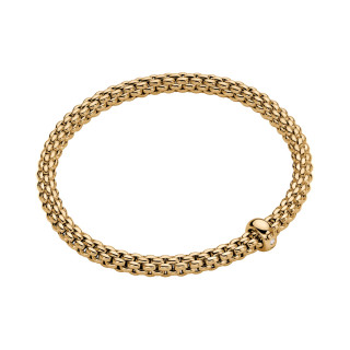 Gelbgold, Armschmuck, FOPE Solo Flex'it Armband, Ref: 01M06BX_BB_G_XGX_0XS