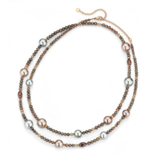 Roségold, Halsschmuck, Gellner Castaway Collier, Ref: 5-25002-01