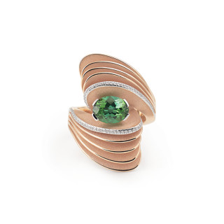 Roségold, Ringe, Cammilli Couture Ring, Ref: GAN3405P