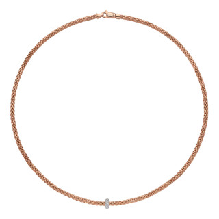 Roségold, Halsschmuck, FOPE Prima Collier, Ref: 74508CX_BB_R_XBX_043