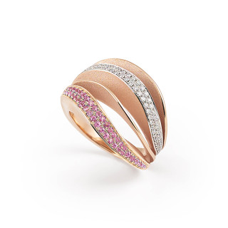 Roségold, Ringe, Cammilli Velaa Color Ring, Ref: GAN3298V02P