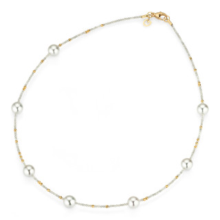 Gelbgold, Halsschmuck, Gellner Castaway Collier, Ref: 5-25045-02