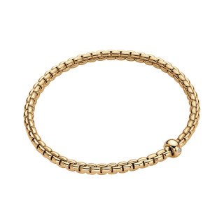 Gelbgold, Armschmuck, FOPE Eka Flex'it Armband, Ref: 01M01BX_BB_G_XGX_0XS