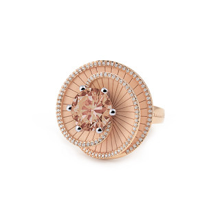 Roségold, Ringe, Cammilli Couture Ring, Ref: GAN3646P