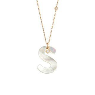 Roségold, Halsschmuck, Gellner Love Letters Collier, Ref: 2-81713-19