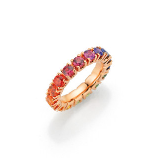 Roségold, Ringe, A. Odenwald Rainbow Ring, Ref: 33846 SF RG