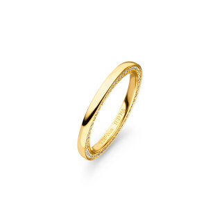 Gelbgold, Ringe, Henrich & Denzel Vorsteckring. Edler Begleiter, Ref: Gb003.05000
