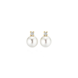 Gelbgold, Ohrringe, Gellner H2O Ohrstecker, Ref: 5-23798-02