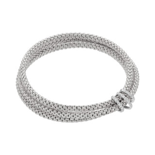 Weißgold, Armschmuck, FOPE Prima Flex'it Armband, Ref: 75108BX_PB_B_XBX_0XS
