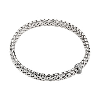 Weißgold, Armschmuck, FOPE Vendôme Flex'it Armband, Ref: 56002BX_BB_B_XBX_0XS