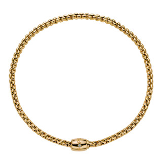 Gelbgold, Halsschmuck, FOPE Eka Flex'it Halskette, Ref: 07F10CX_BB_G_XGX_034