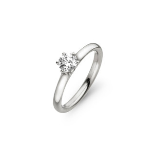 Platin, Ringe, Henrich & Denzel Diva Solitärring, Ref: PS003.05000