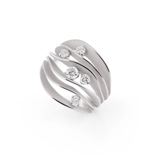 Weißgold, Ringe, Cammilli Dune Precious Ring, Ref: GAN3131W