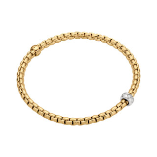 Gelbgold, Armschmuck, FOPE Eka Flex'it Armband, Ref: 73101BX_BB_G_XBX_0XS