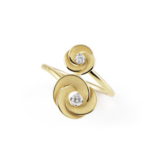 Gelbgold, Ringe, Cammilli Desert Rose Ring, Ref: GAN3477U