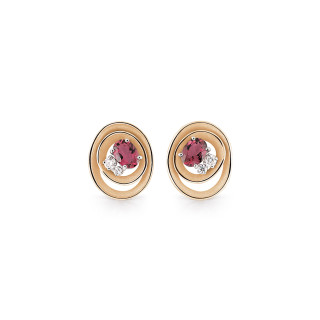 Roségold, Ohrringe, Cammilli Dune Solar Color Ohrringe, Ref: GOR3393JT10