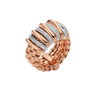 Roségold, Ringe, FOPE Panorama Flex'it Ring, Ref: 58804AX_BB_R_BBX_0XS