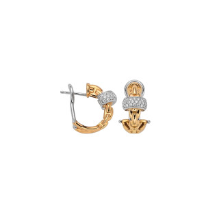 Gelbgold, Ohrringe, FOPE Eka Ohrringe, Ref: 70705OX_PB_G_XBX_000