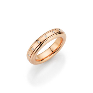 Roségold, Ringe, A. Odenwald Tango Ring, Ref: 33845 0140 RG