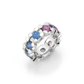 Weißgold, Ringe, A. Odenwald Flashlight Ring, Ref: 33885 SF WG
