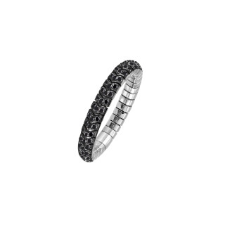 Weißgold, Ringe, Frank Trautz Damenring Magic Stretch, Ref: 1-09424-72-0045