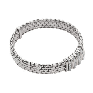 Weißgold, Armschmuck, FOPE Panorama Flex'it Armband, Ref: 58804BX_BB_B_BBX_0XS