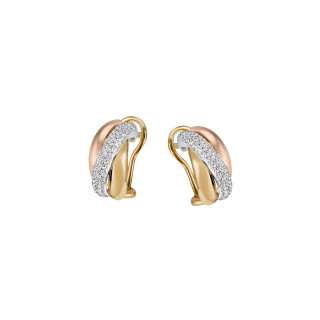 Gelbgold, Ohrringe, Frank Trautz Creolen Classic, Ref: 8-08950-71-0068
