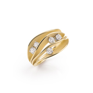 Gelbgold, Ringe, Cammilli Dune Loops Ring, Ref: GAN3520U