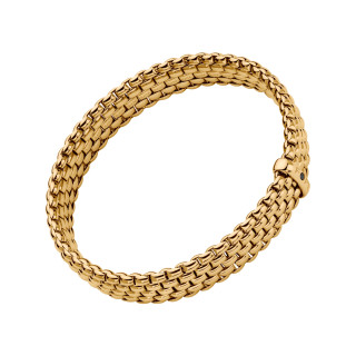 Gelbgold, Armschmuck, FOPE Panorama Flex'it Armband, Ref: 01M04BX_BN_G_XGX_0XS