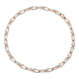 Gelbgold, Halsschmuck, Emil Kraus Luna Kette, Ref: 07.17.AW200/2K4S-50